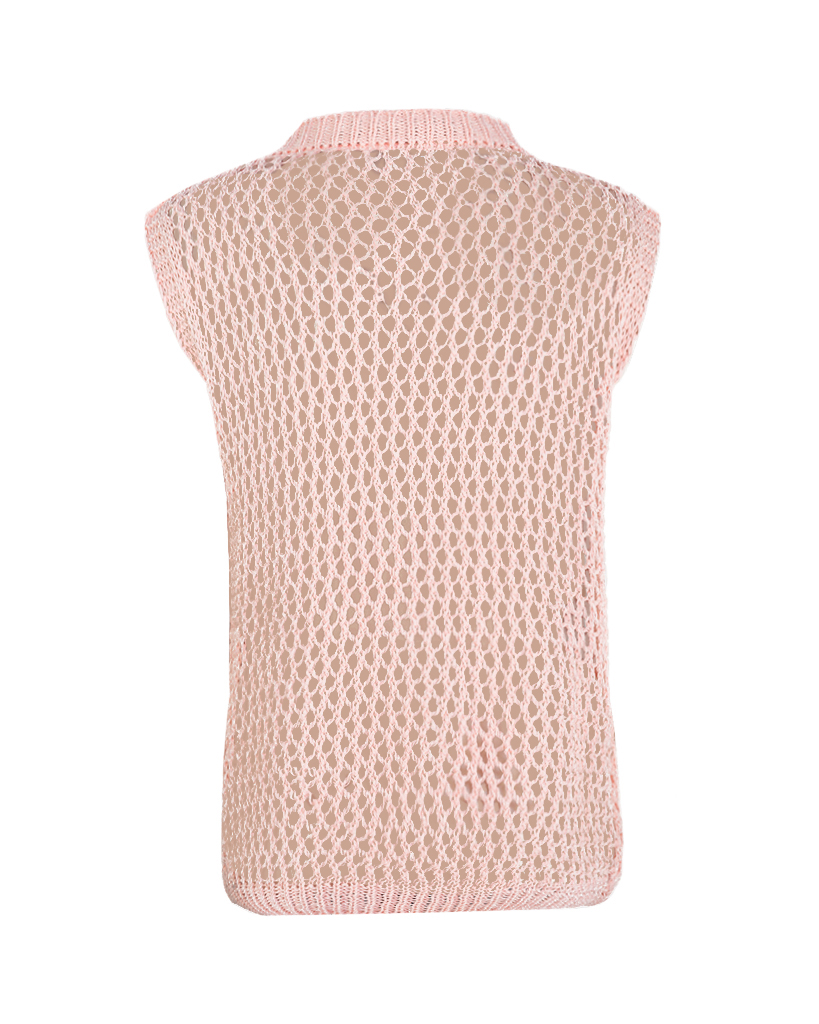 Polunder aus grobem Strick