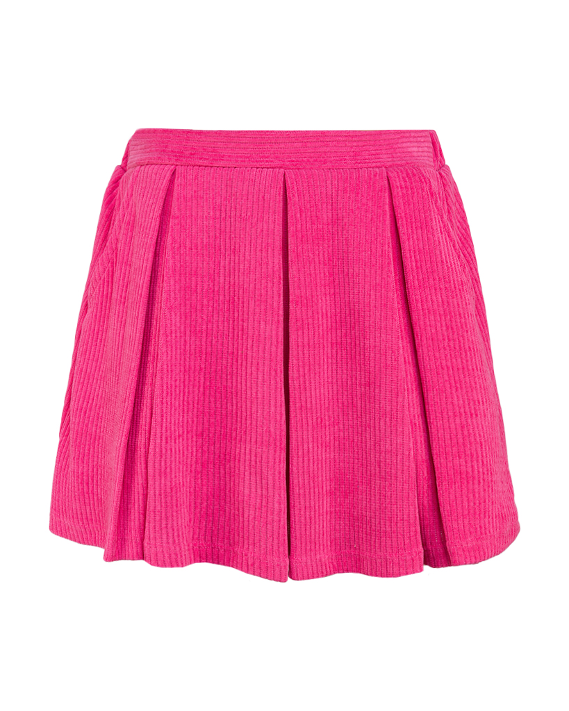 Skort Cord Rock mit Short darunter