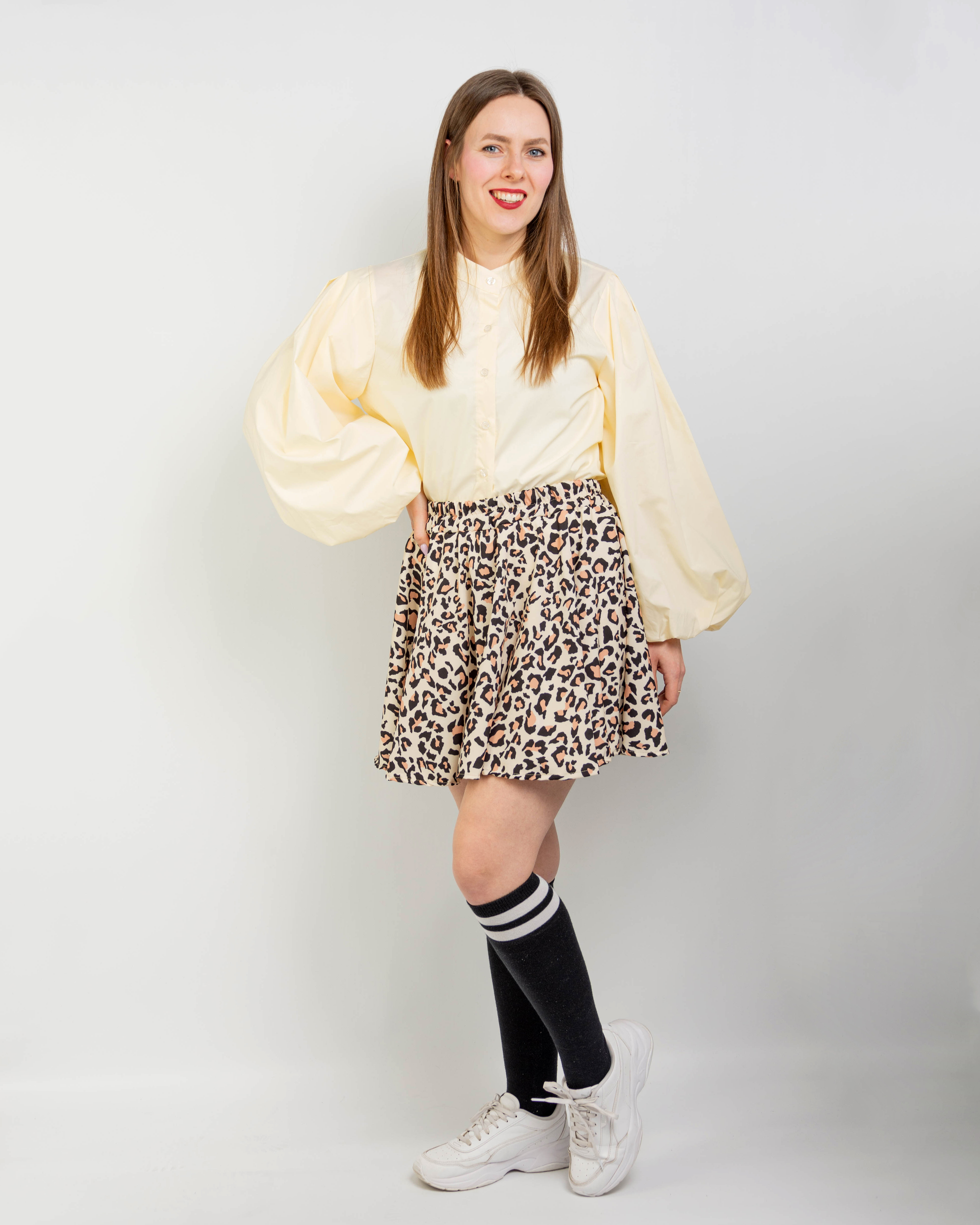 Bluse mit Puffärmel Bluse mit Puffärmel