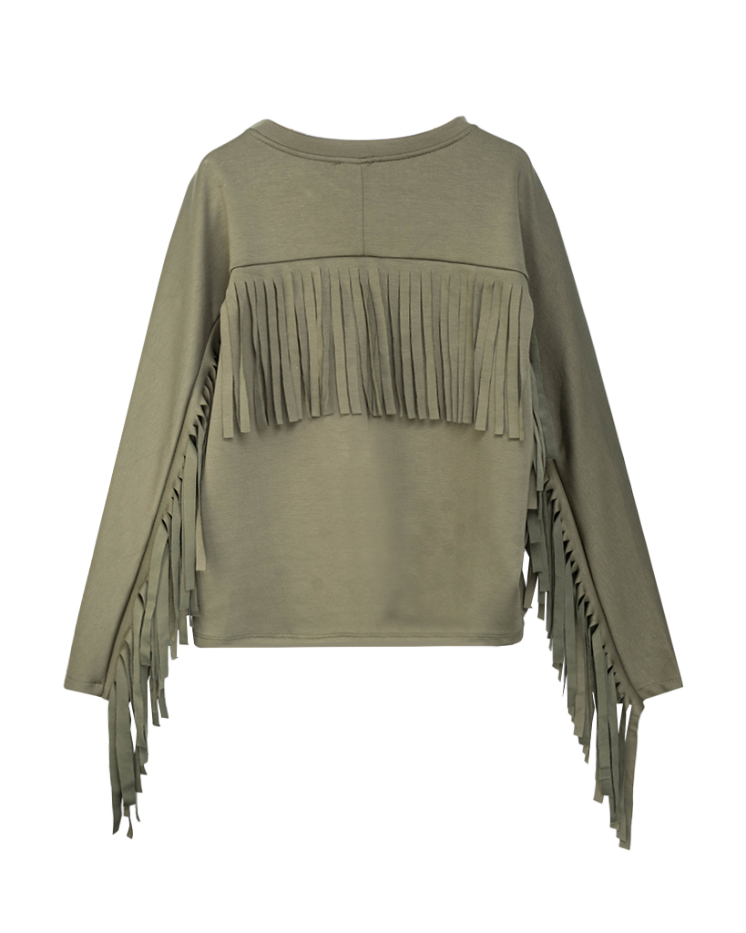 Soft Jersey Franzen Pullover Soft Jersey Franzen Pullover