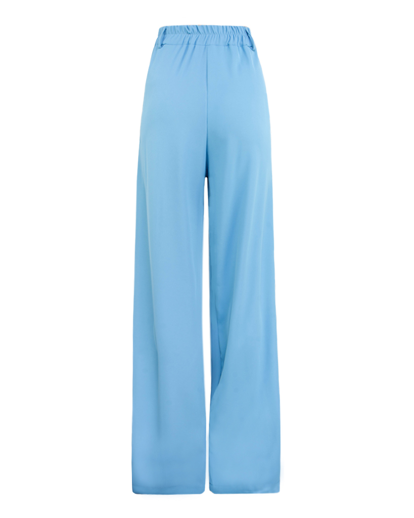 weite Hose mit Mittelnaht