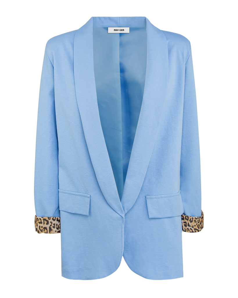 Blazer Turn Up Leo Manschette Blazer Turn Up Leo Manschette