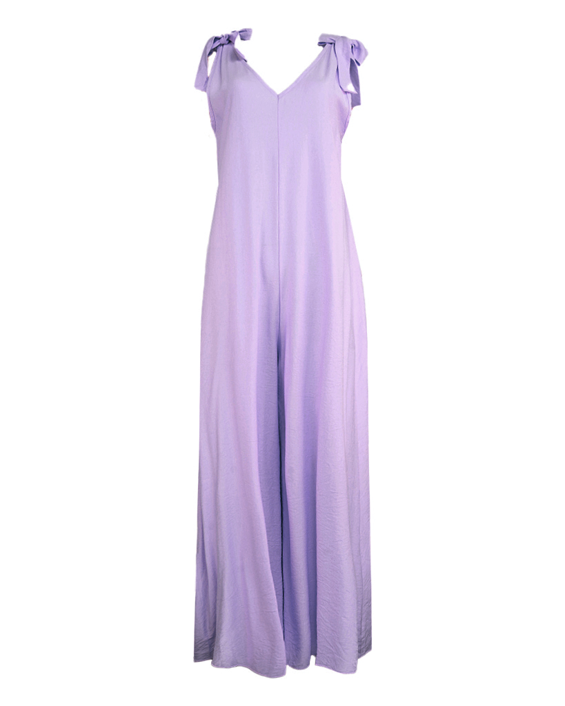 Oversize Jumpsuit mit Schulter-Schnürung Oversize Jumpsuit mit Schulter-Schnürung