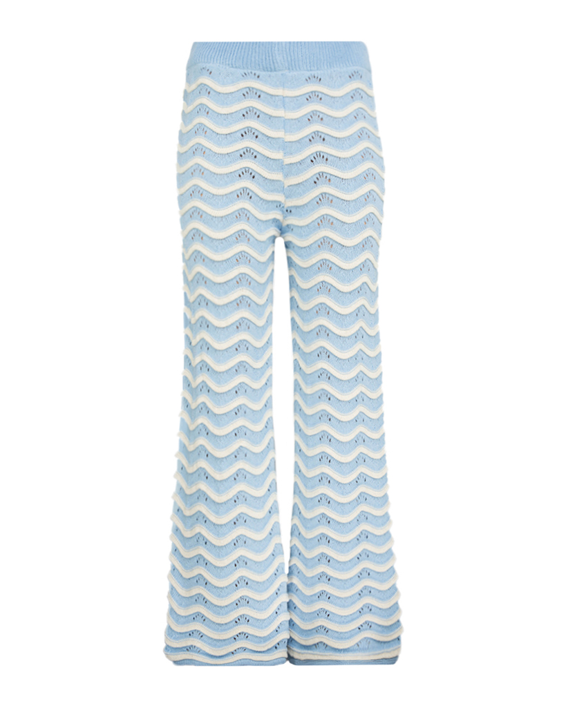 Set Strick: Polunder und Hose mit Streifen