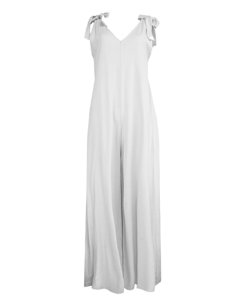 Oversize Jumpsuit mit Schulter-Schnürung Oversize Jumpsuit mit Schulter-Schnürung