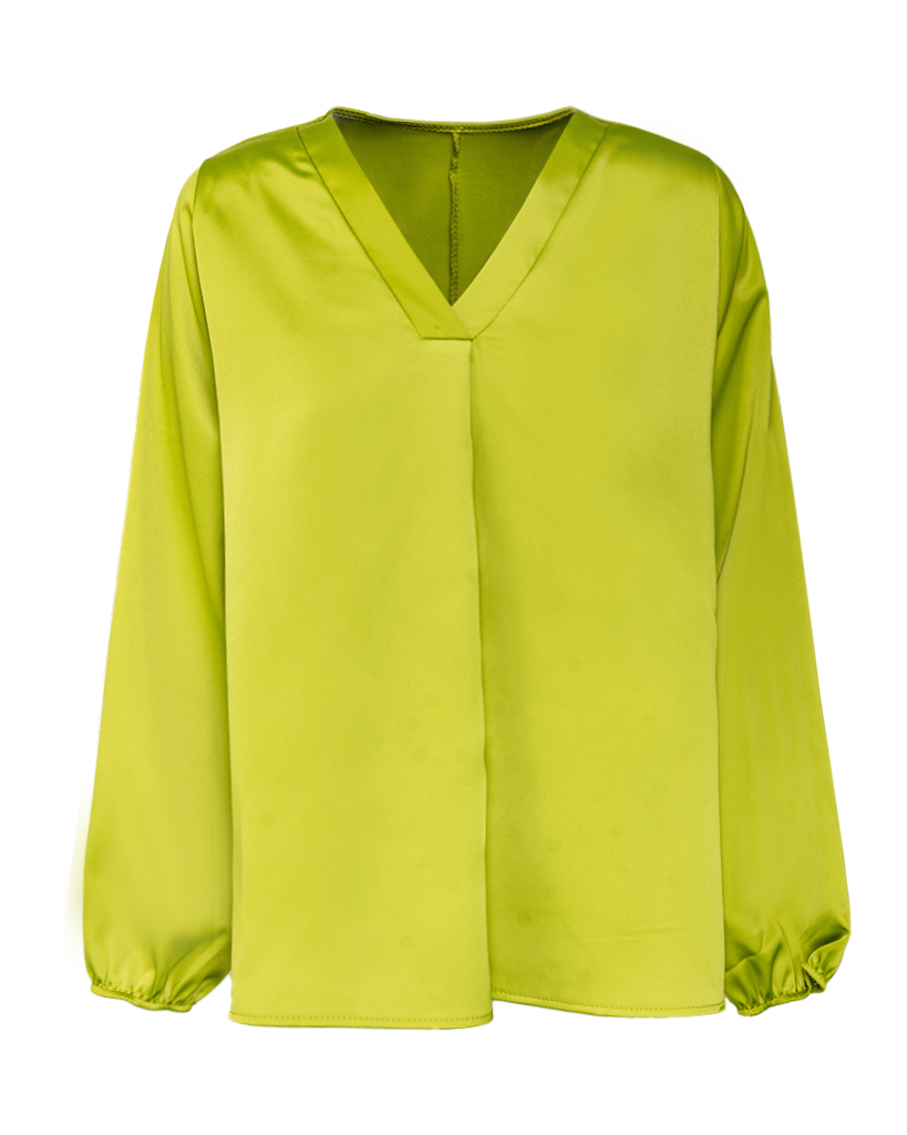 Bluse mit V-Ausschnitt Bluse mit V-Ausschnitt