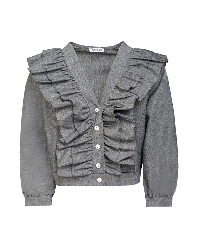 kurze Bluse Valance Baumwolle kurze Bluse Valance Baumwolle