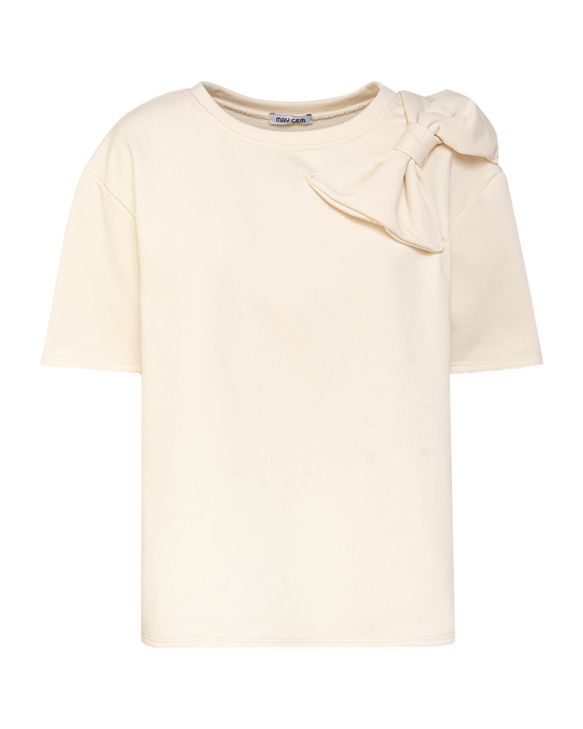 T-Shirt mit Schleifen