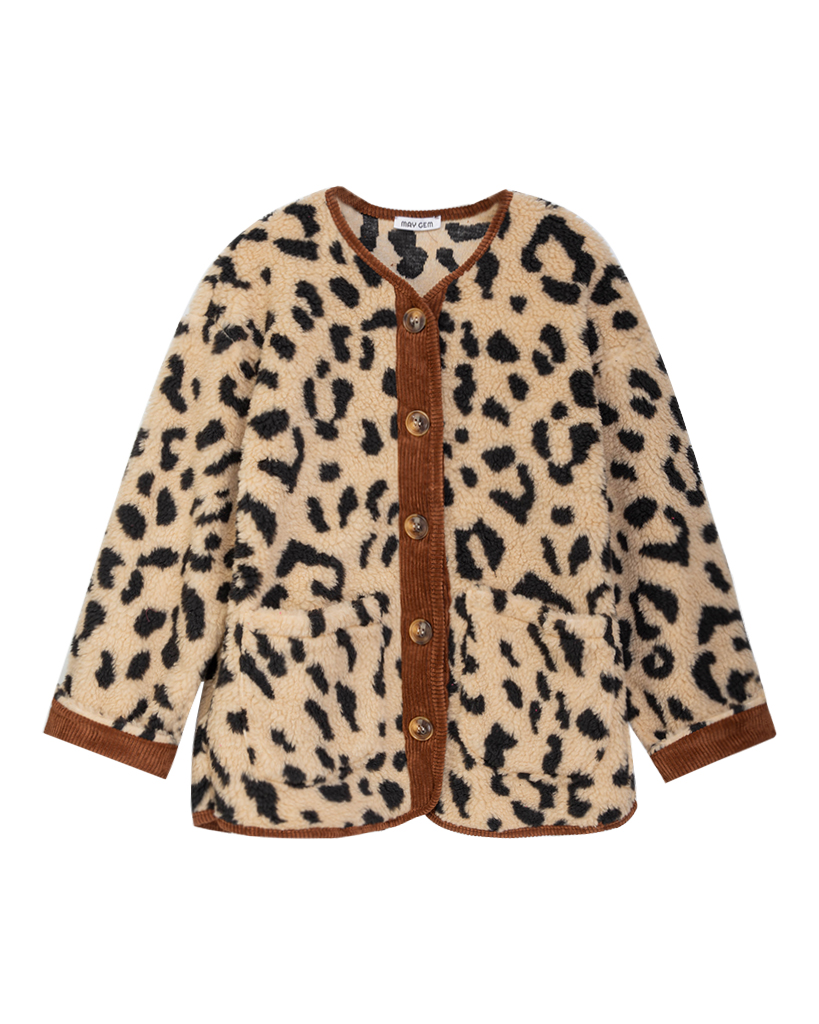Leo Teddy Jacke mit Bunder Cord 