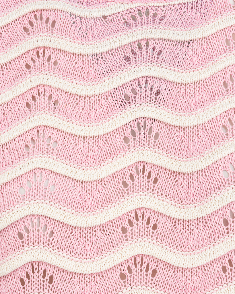 Set Strick: Polunder und Hose mit Streifen