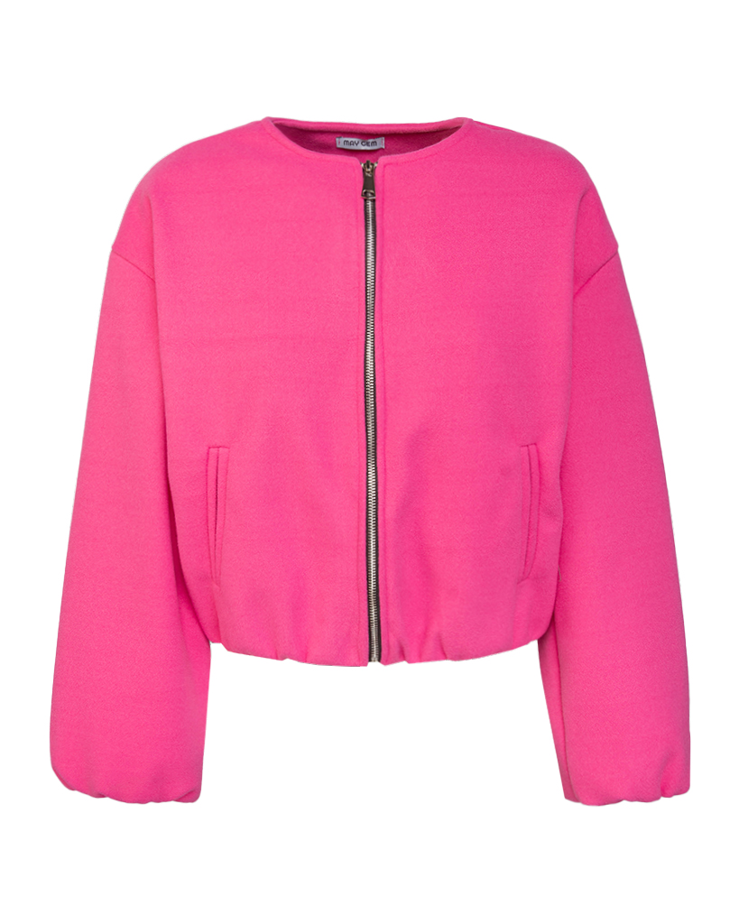 Fleece Jacke mit Reißverschluss