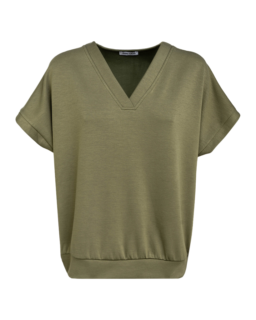 Soft Jersey T-Shirt V-Ausschnitt Soft Jersey T-Shirt V-Ausschnitt