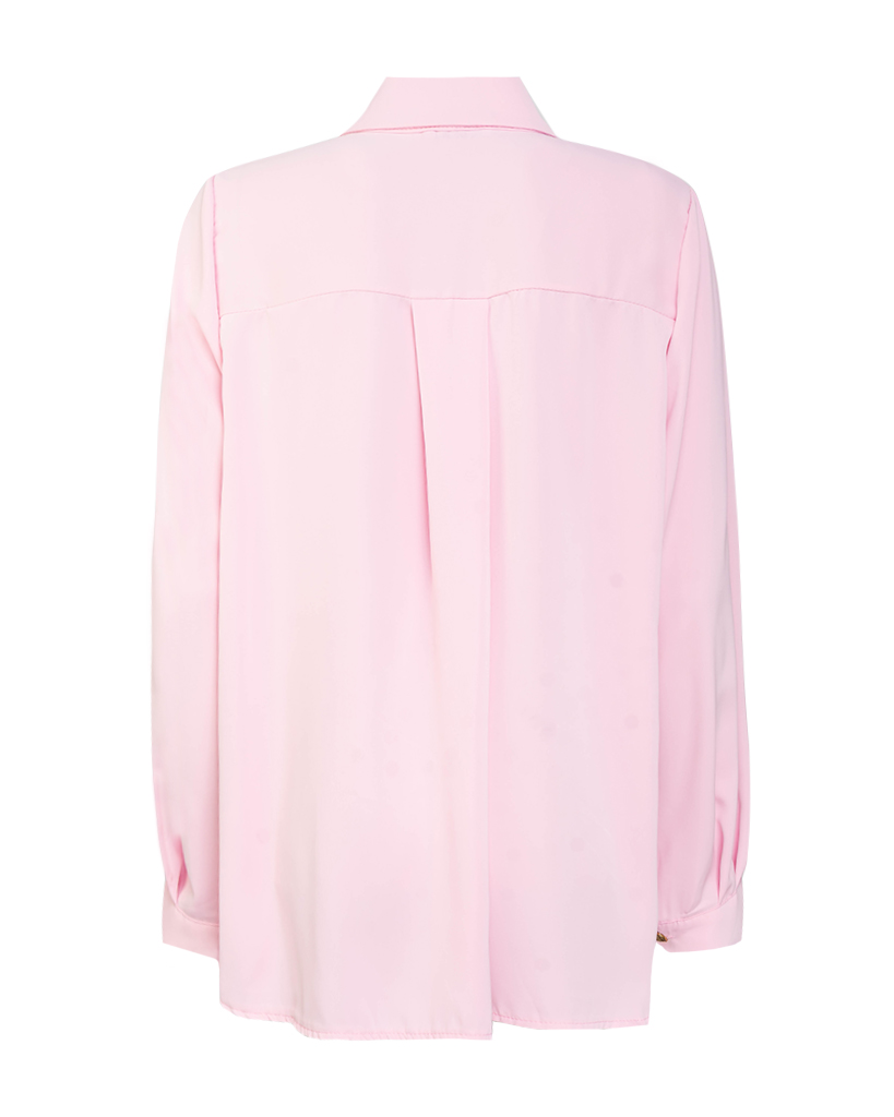 Bluse mit goldenen Knöpfen Bluse mit goldenen Knöpfen