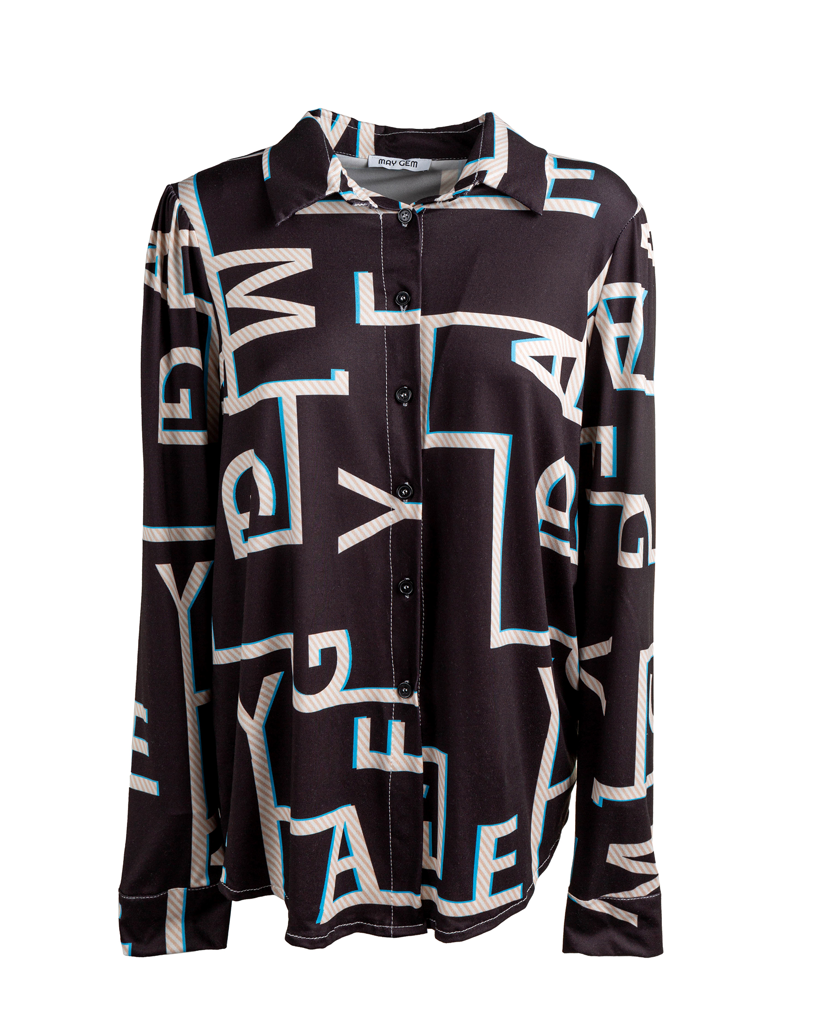 May Gem Print Bluse May Gem Print Bluse