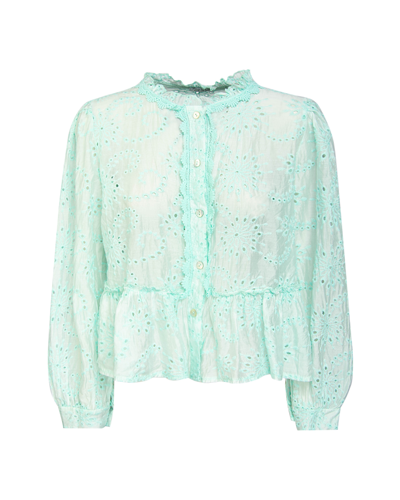 Bluse Lochstrick Muster Bluse Lochstrick Muster