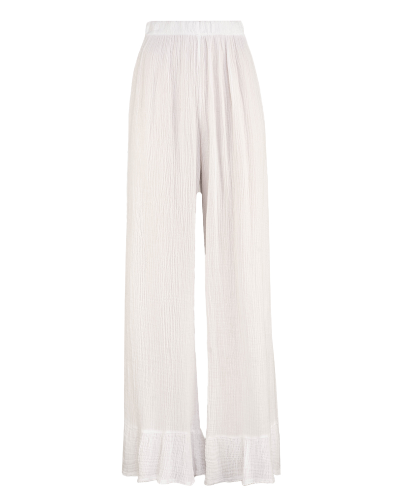 Mousseline Hose mit Valance Saum Mousseline Hose mit Valance Saum