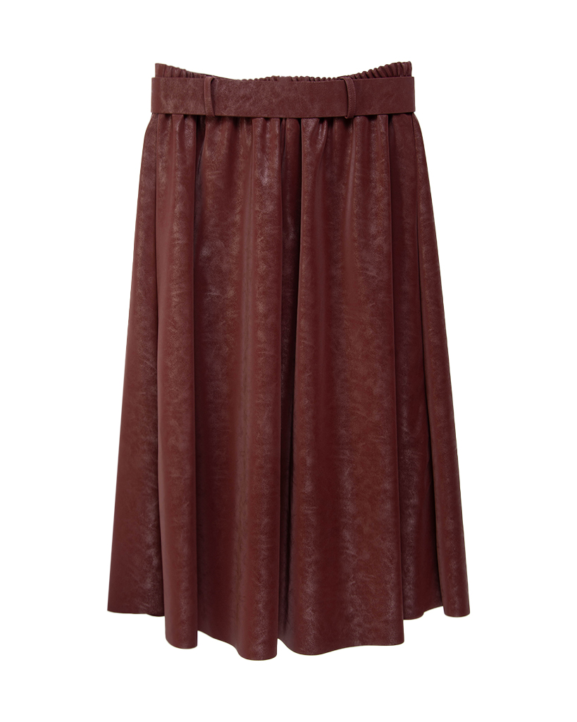 Smoke Leder Skirt