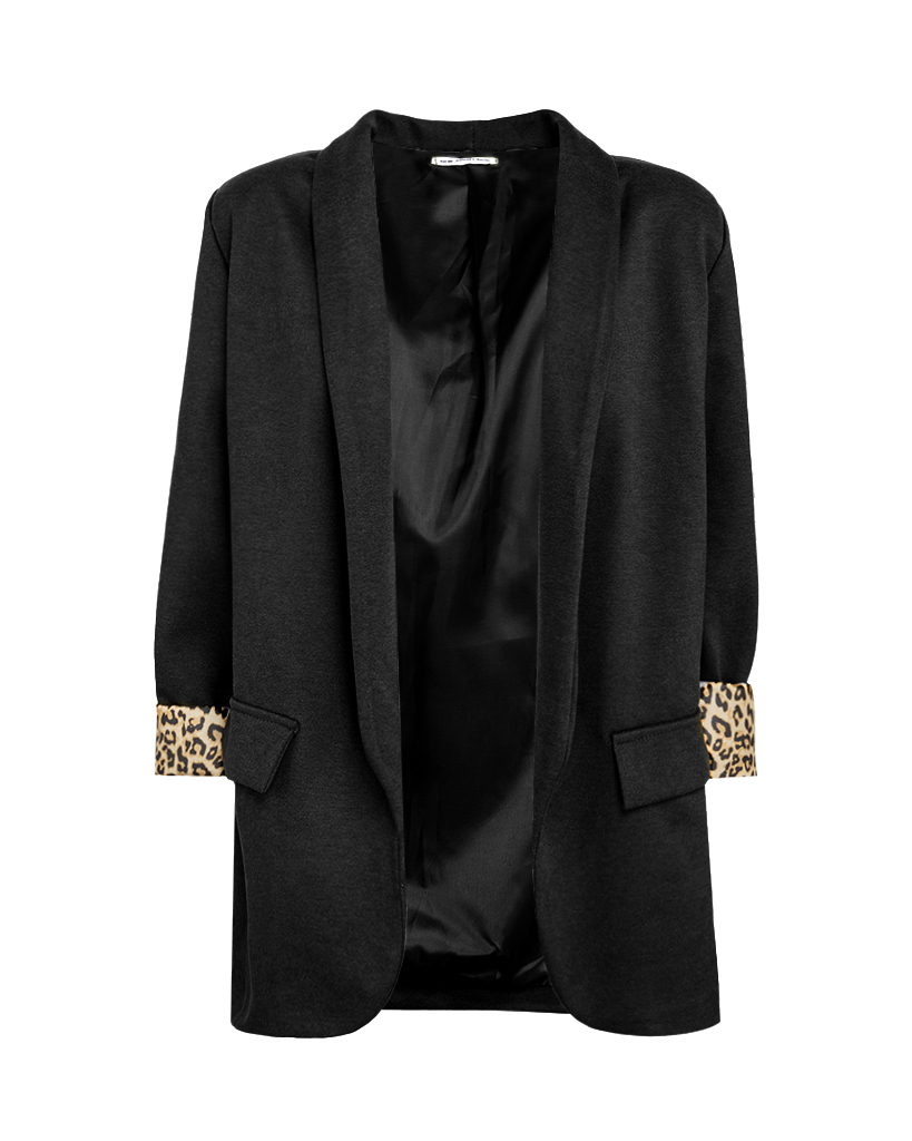 Blazer mit Leo Highlight