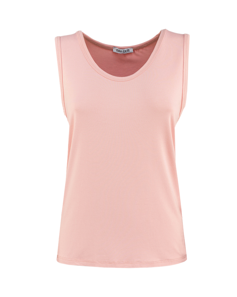 Basic Top mit Rundhals-Ausschnitt Basic Top mit Rundhals-Ausschnitt