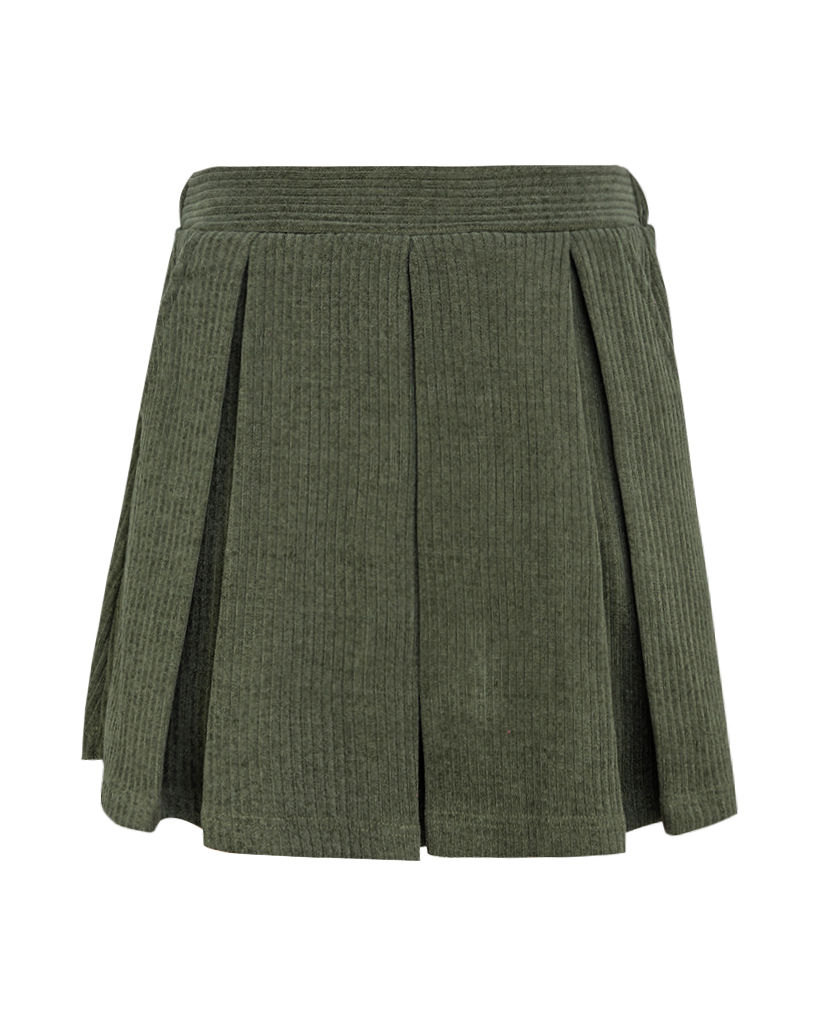 Skort Cord Rock mit Short darunter