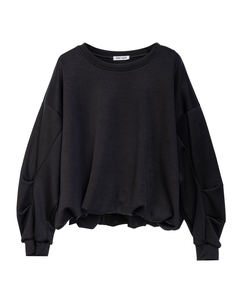 Croissant Soft Jersey Pullover