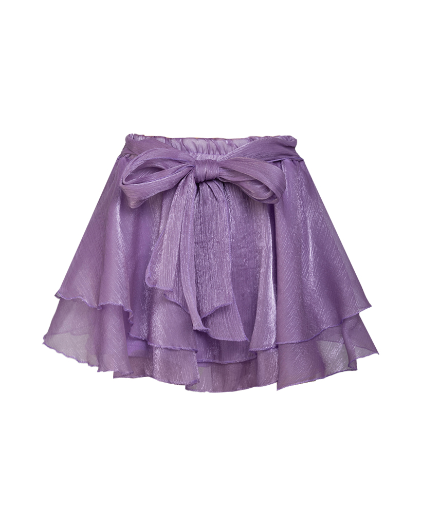 Skort Organza mit Schleife Skort Organza mit Schleife