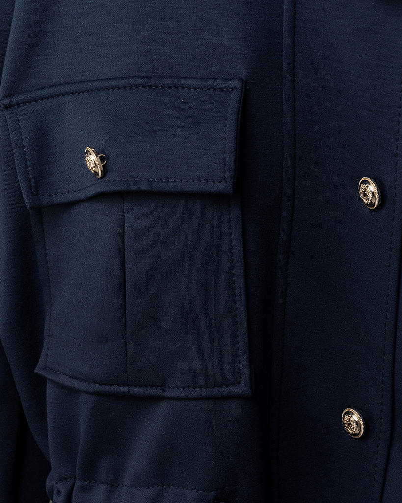 Soft jersey Jacke mit verstellbare Teile Soft jersey Jacke mit verstellbare Teile