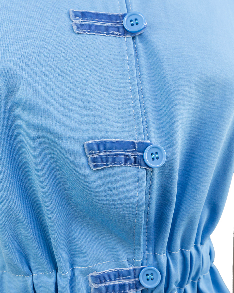 Jersey Weste Schlaufen-Verschluss