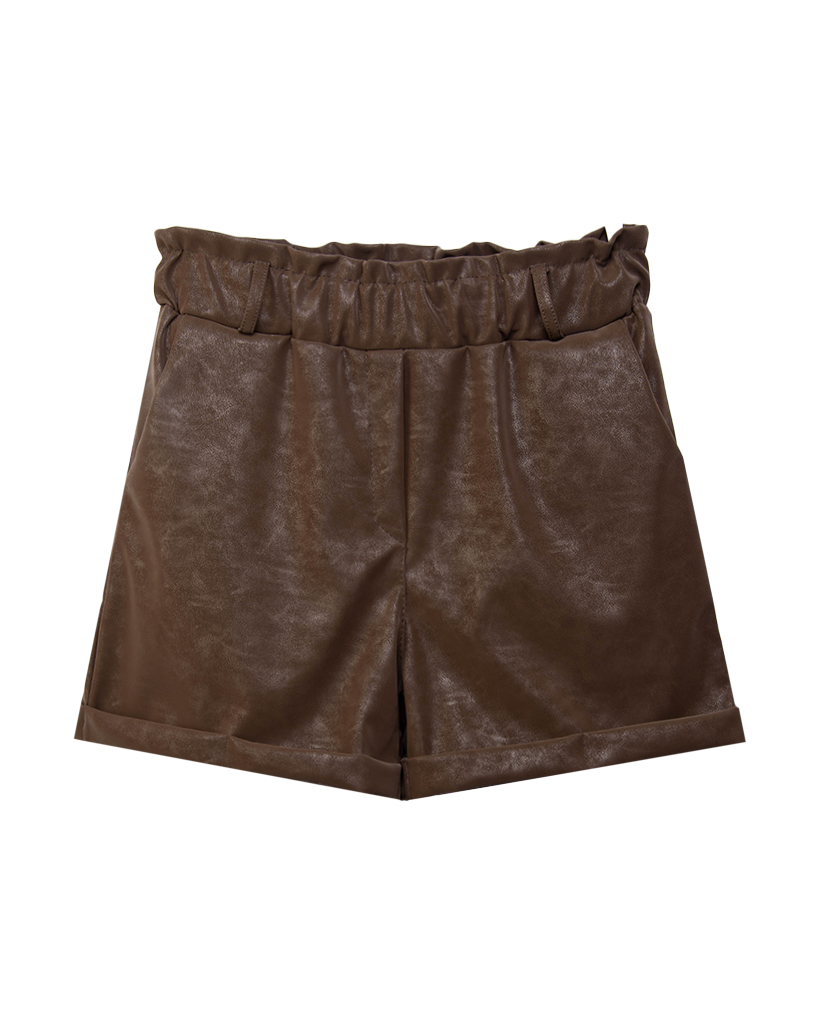 Smoke Leder Short
