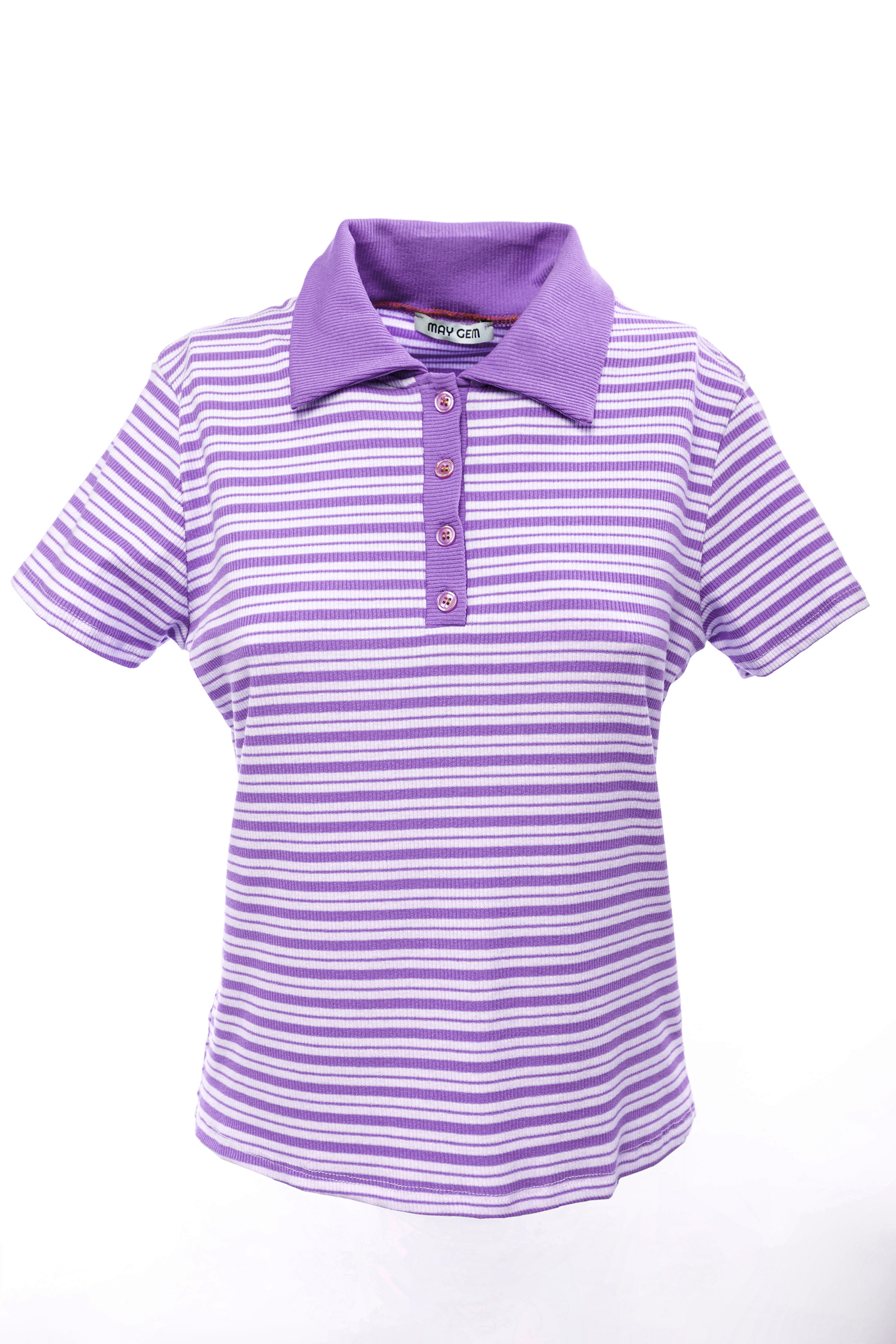 gestreiftes Polo-Shirt