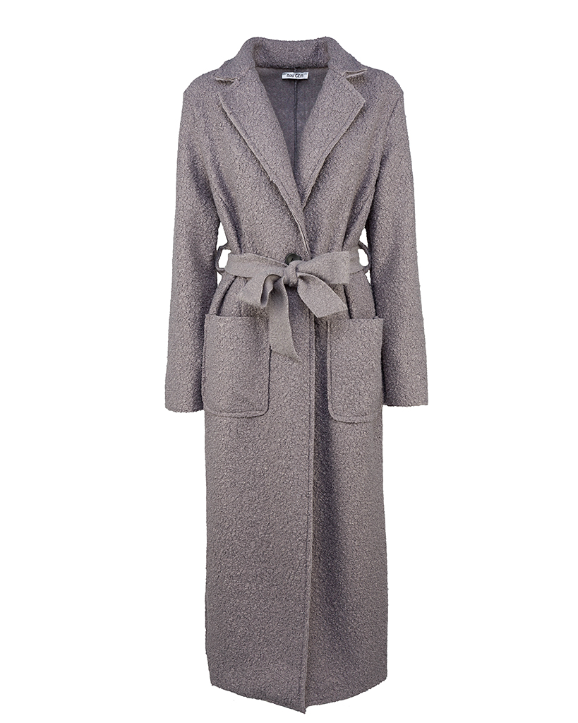 Teddy Mantel mit Gürtel Teddy Mantel mit Gürtel