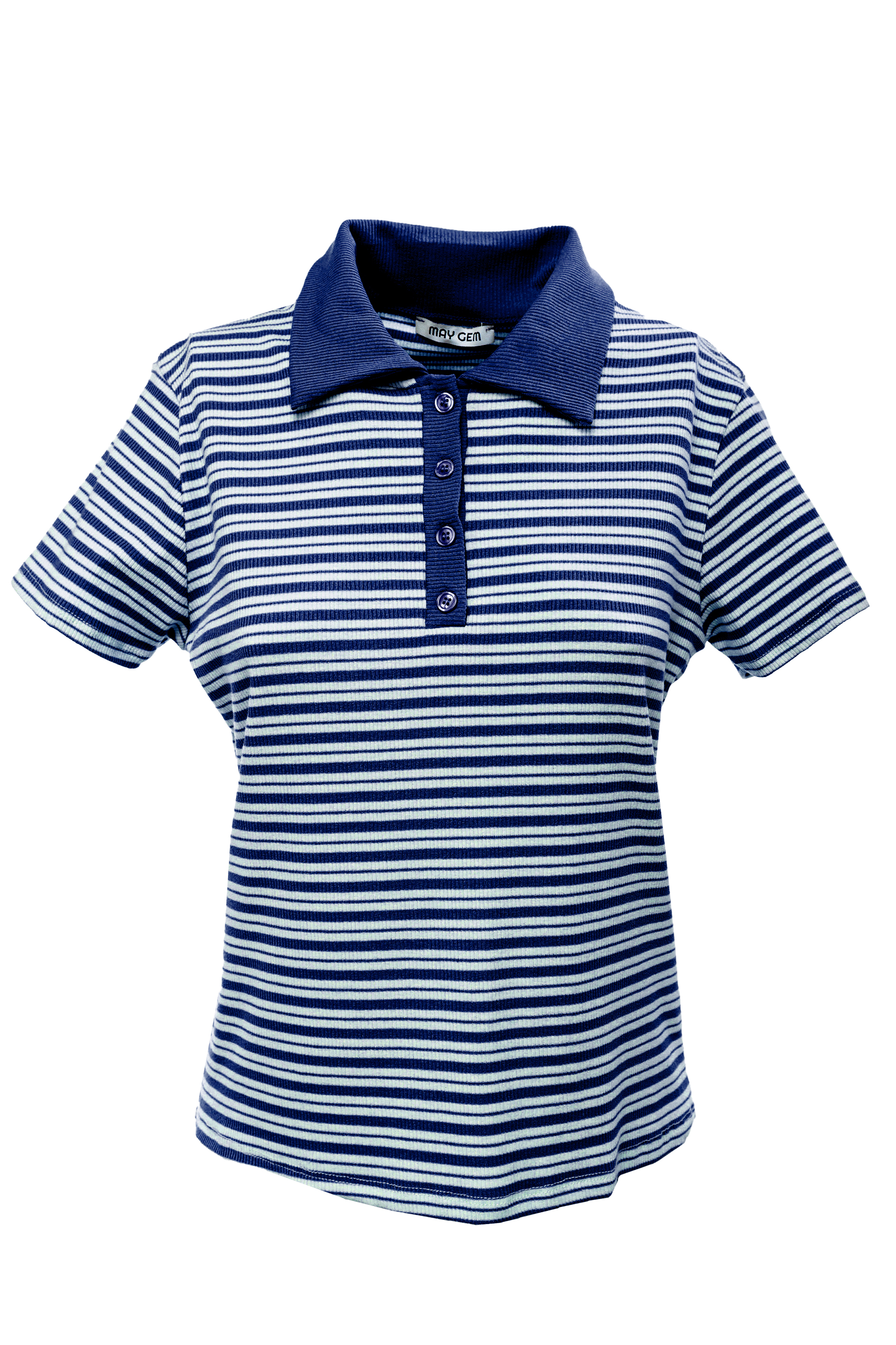 gestreiftes Polo-Shirt