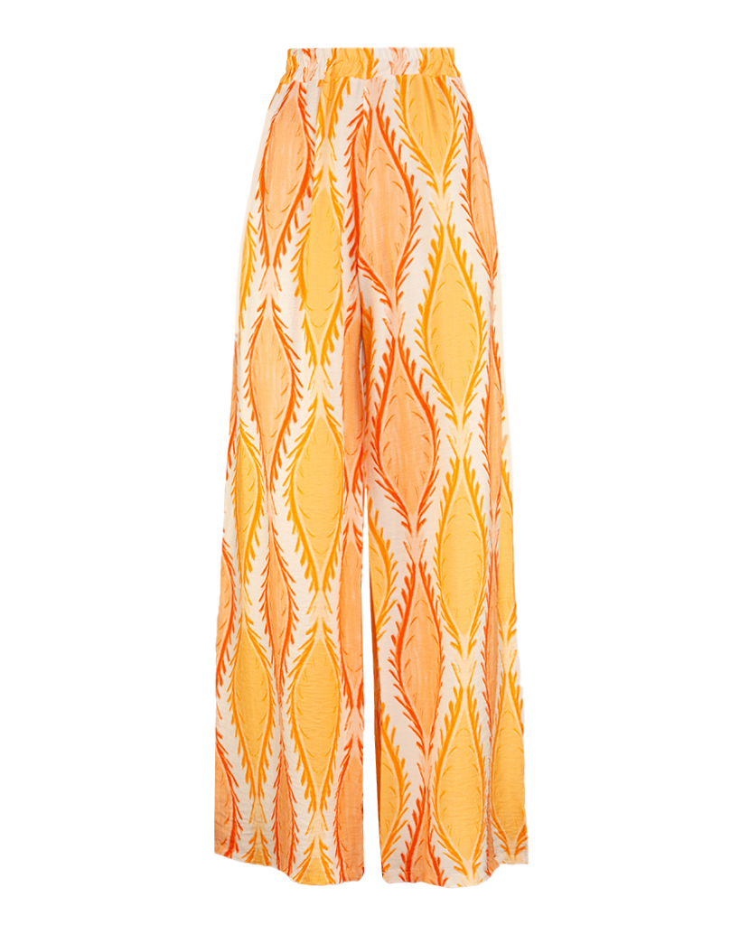 weite Hose mit Muster weite Hose mit Muster