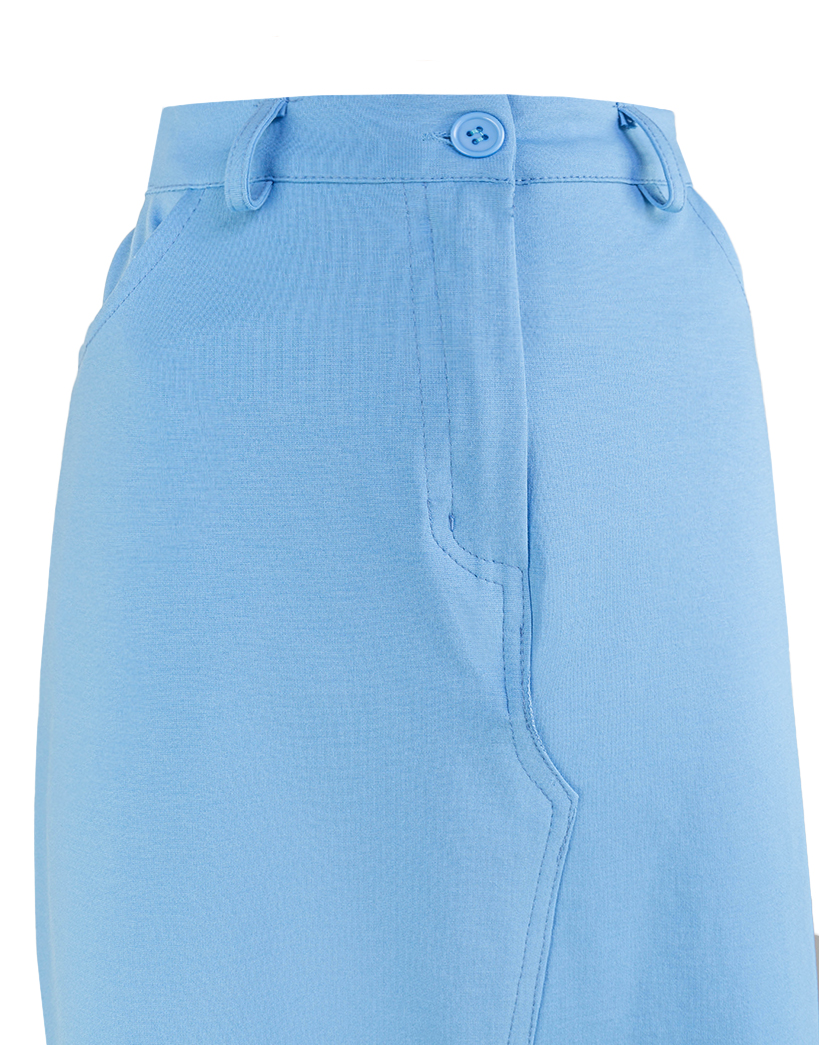 Maxi Jersey Rock mit Schlitz vorne