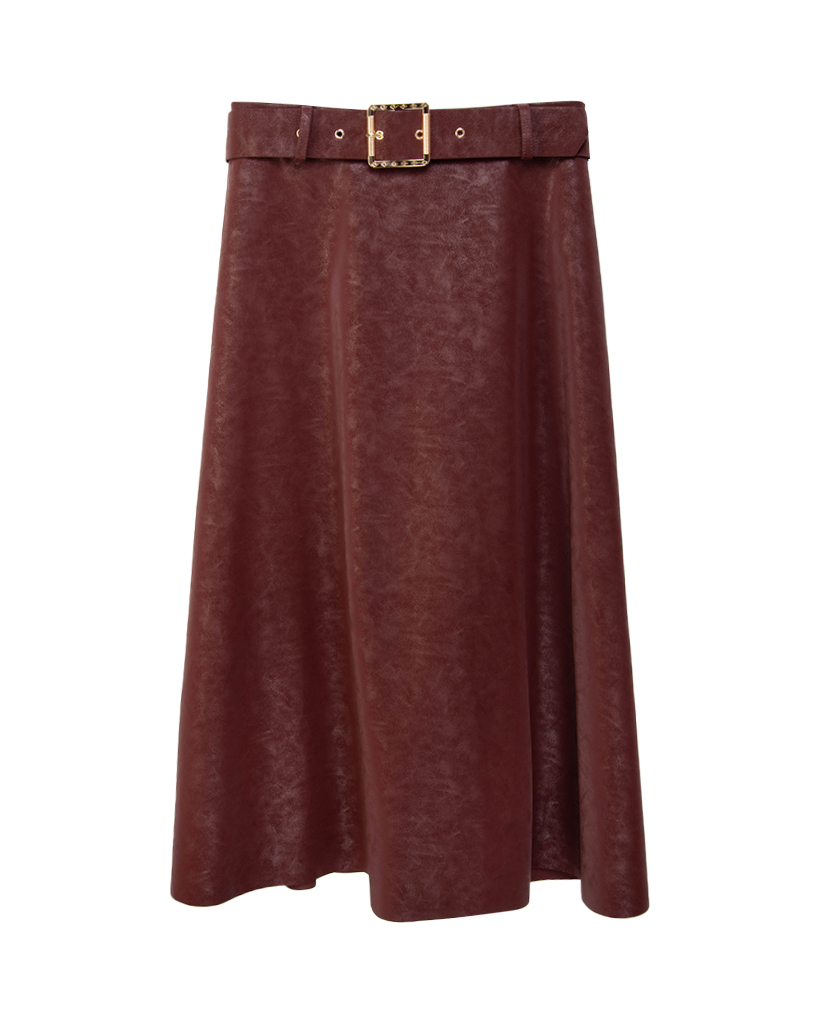 Smoke Leder Skirt Smoke Leder Skirt