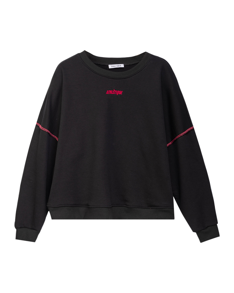 Athlètique Pullover aus Baumwolle