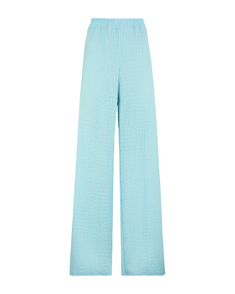 krepp Waffel-Muster Hose