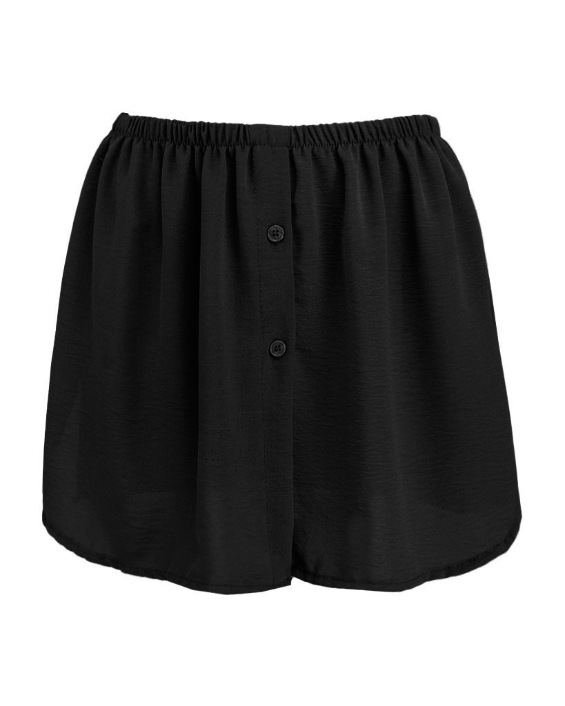 Blusenrock - Fake Hemd Saum Blusenrock - Fake Hemd Saum