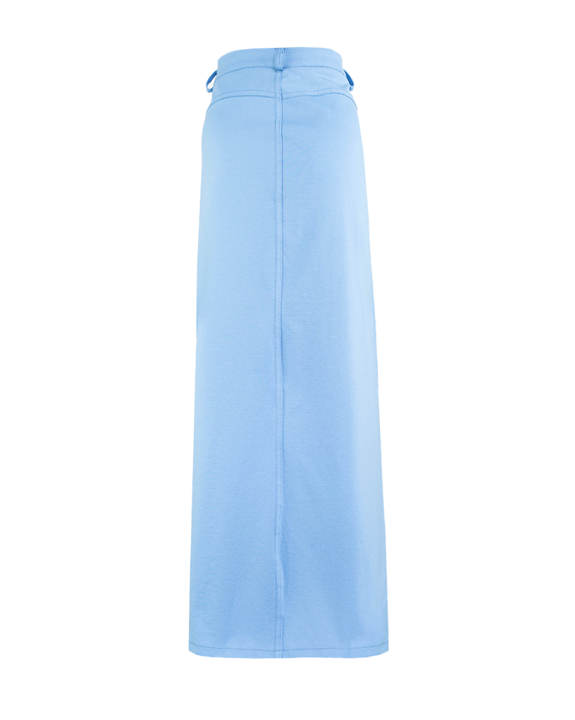 Maxi Jersey Rock mit Schlitz vorne Maxi Jersey Rock mit Schlitz vorne
