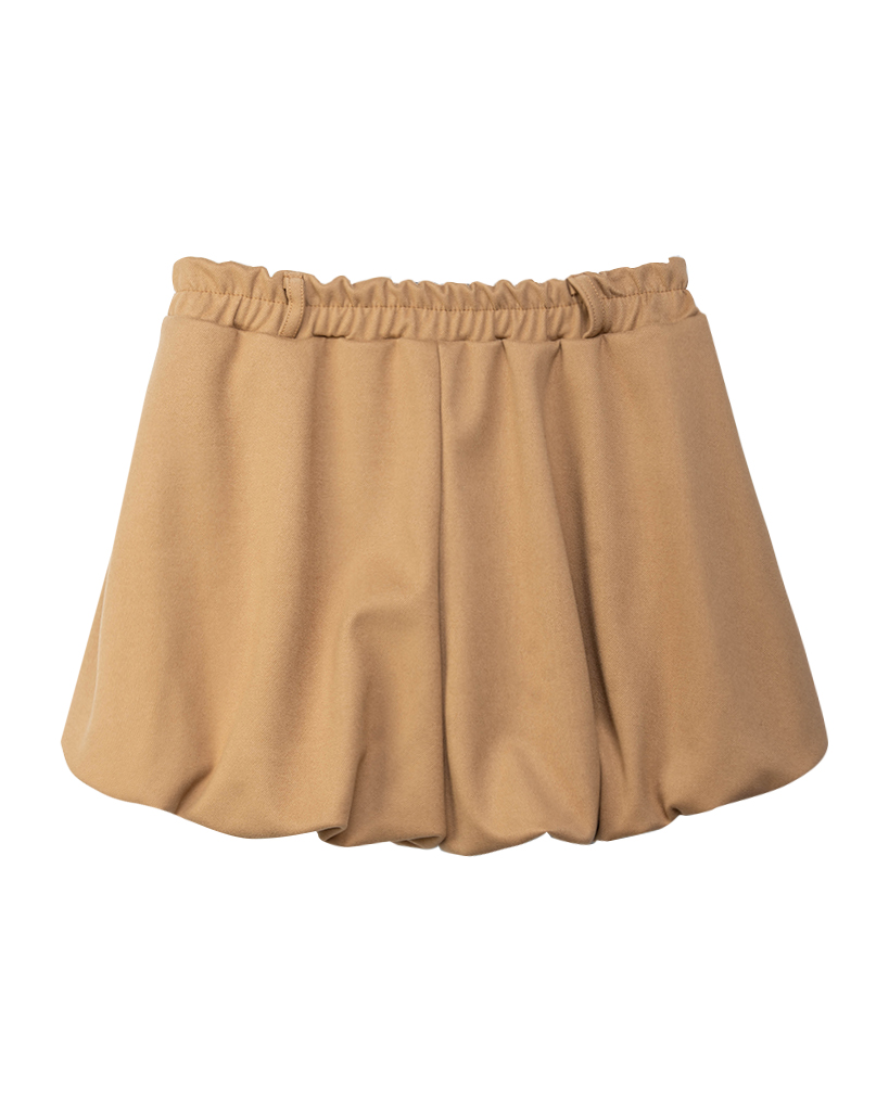 Ballon Shorts aus wolle Imitat