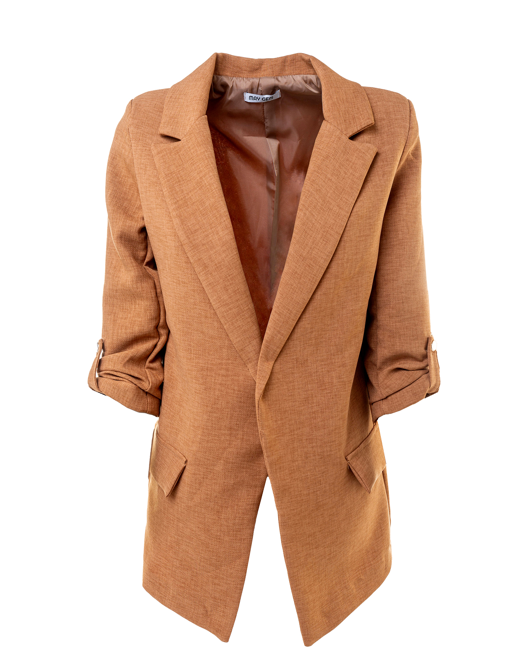 Blazer mit gerafftem Arm und Taillierung Blazer mit gerafftem Arm und Taillierung