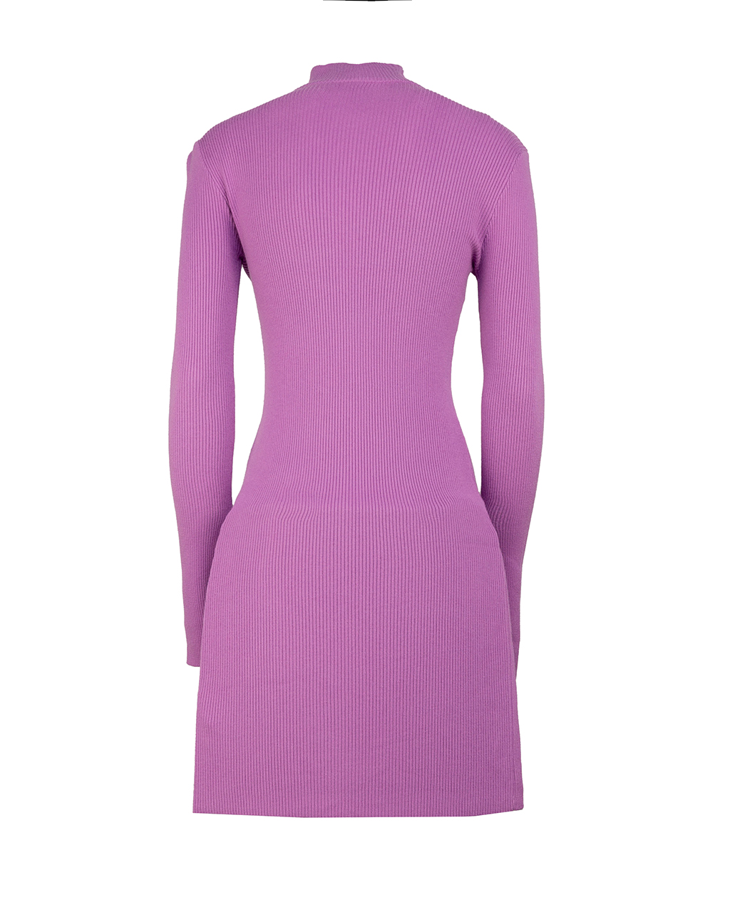 kurzes Feinstrick Kleid mit Reißverschluss am Hals kurzes Feinstrick Kleid mit Reißverschluss am Hals