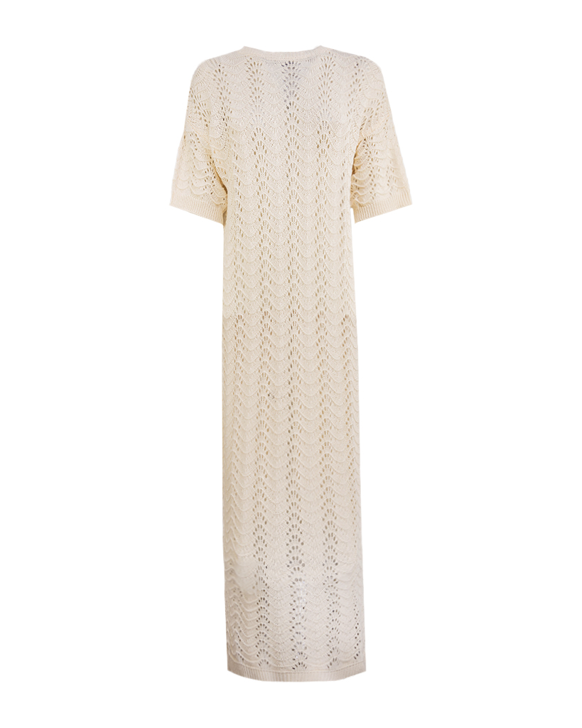 maxi Kleid Strick-Shirt maxi Kleid Strick-Shirt