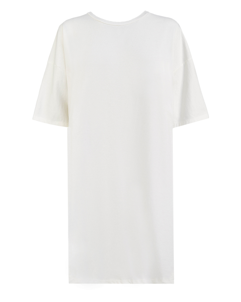 langes T-Shirt mit Print: Drache