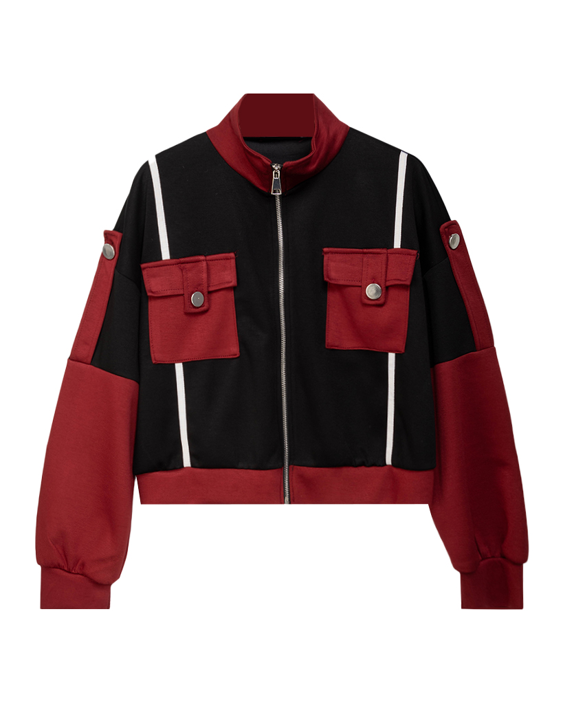 Mix Match Jersey Jacke Mix Match Jersey Jacke