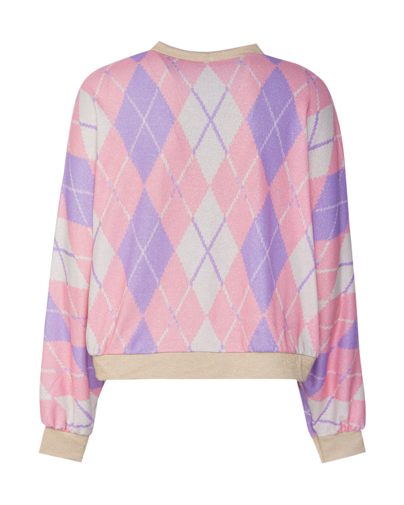 Karo Cardigans mit Lyrex Karo Cardigans mit Lyrex