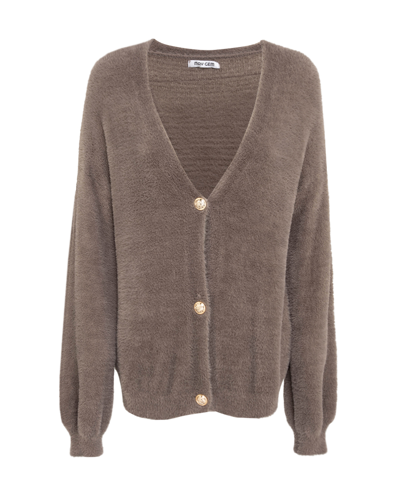 Strickjacke Flauschig