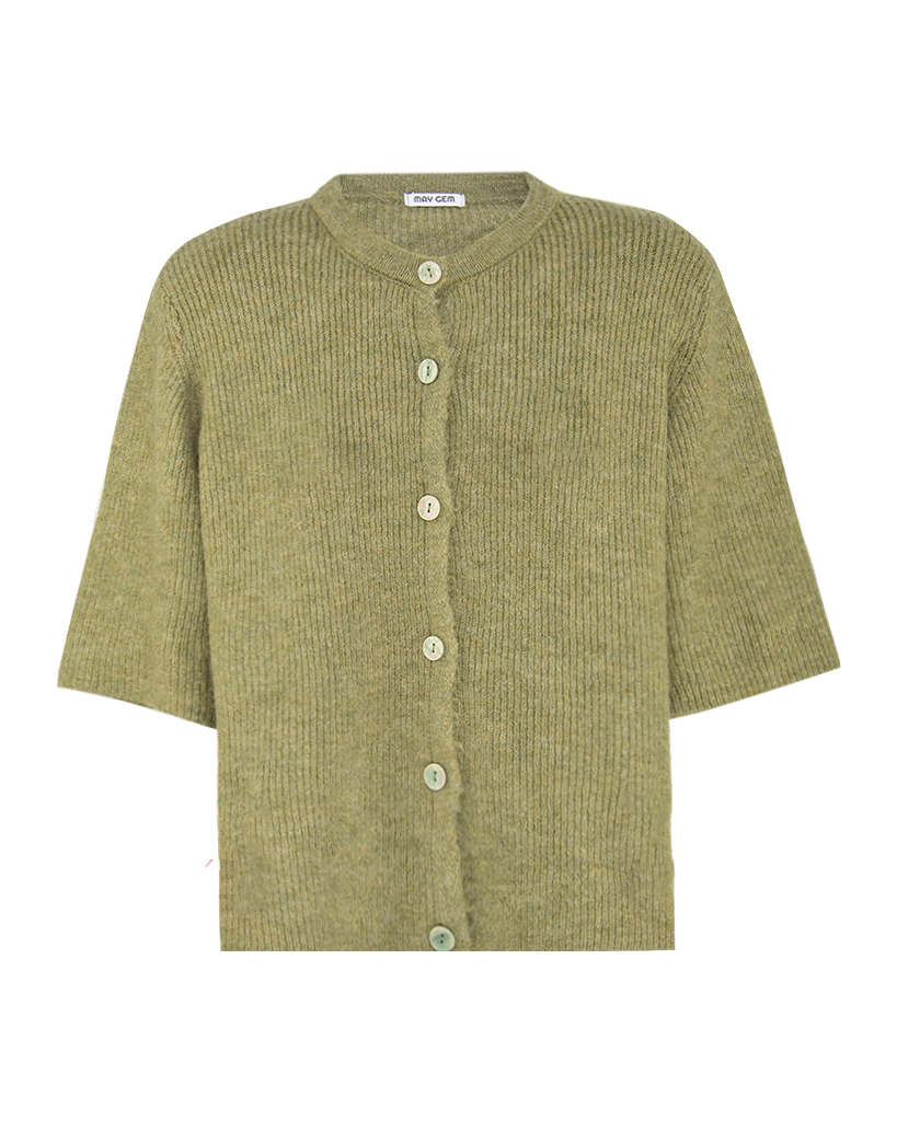 Strickjacke mit Knopfleiste Strickjacke mit Knopfleiste