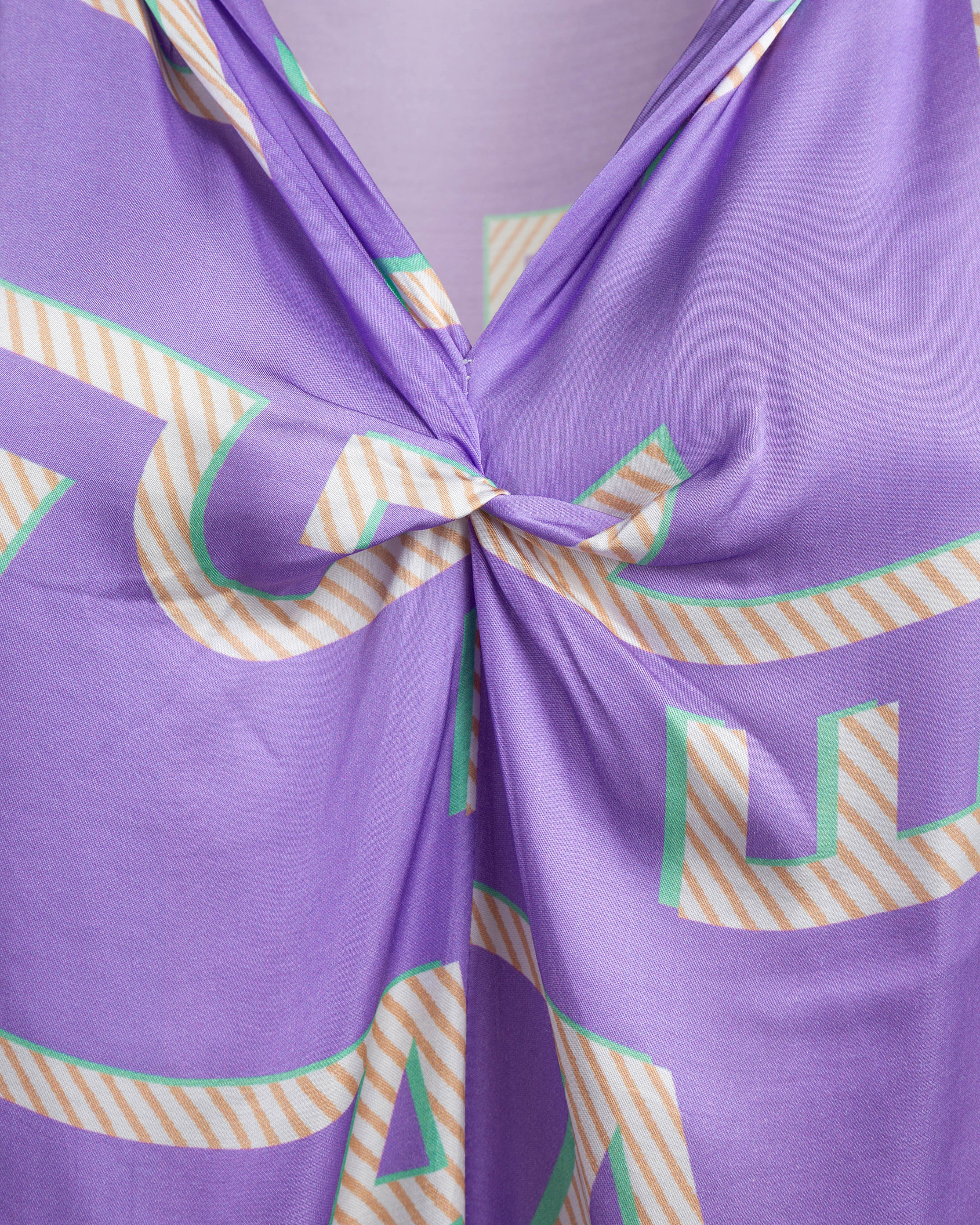 seidige May Gem Print Bluse