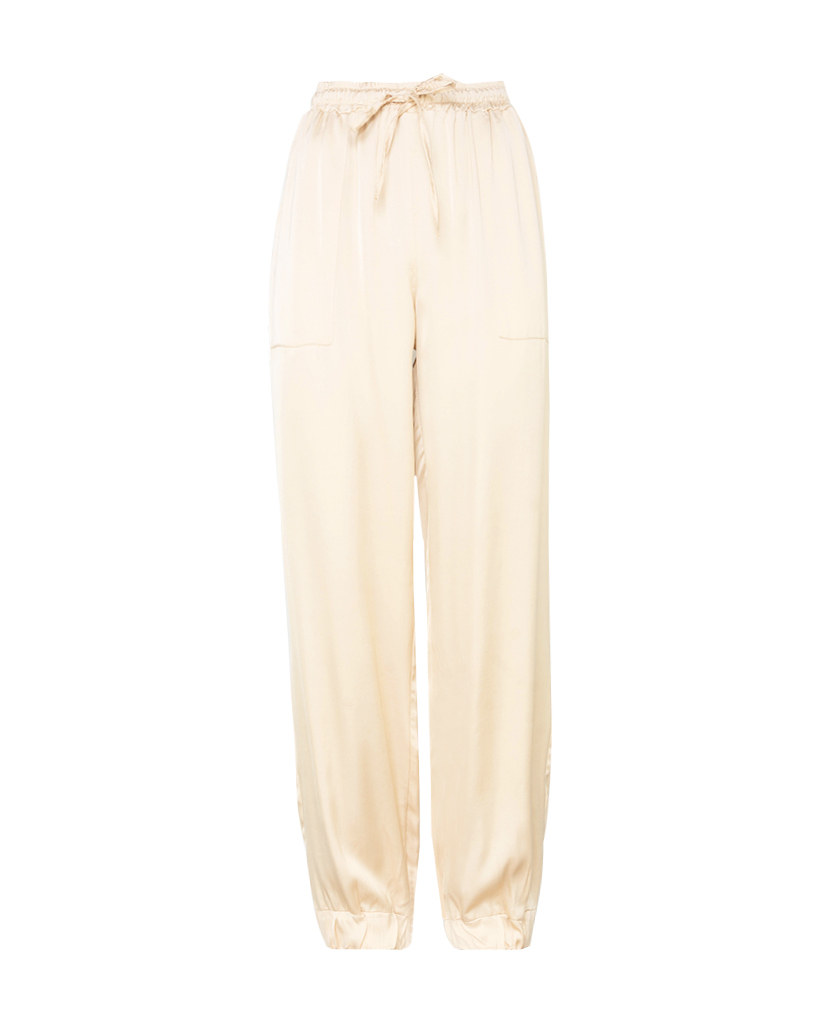 Satin Hose mit schmalem Bein Satin Hose mit schmalem Bein